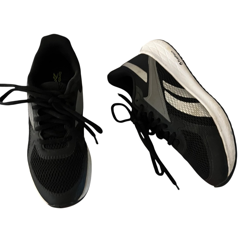 Reebok Comfort Orthotics Running Shoes Athletic‎ Sneakers Black Size 7.5